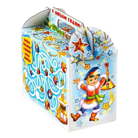 Сладкий новогодний подарок Снежные забавы