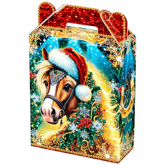 Сладкий новогодний подарок Конь Степан Стандарт