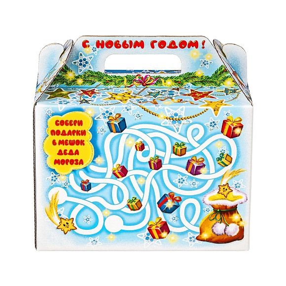 Сладкий новогодний подарок Снежные забавы